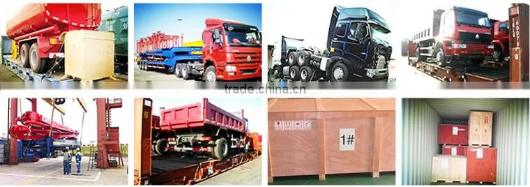Sinotruk truck trailer used for cars for sale 2 axle / 3 axle