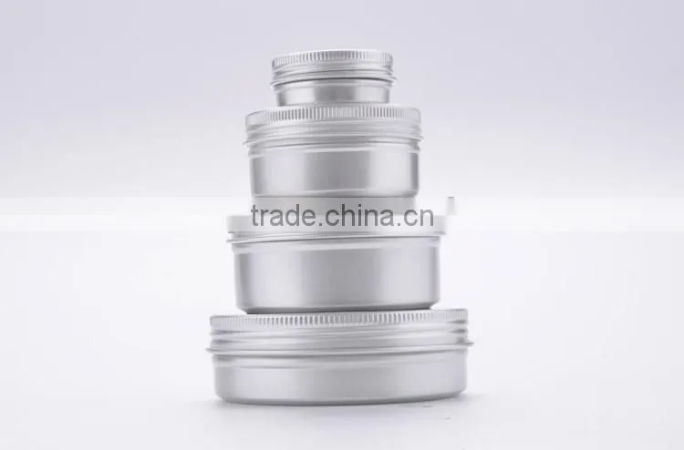 Wholesale small round aluminum lid can for coffee, aluminum jar*