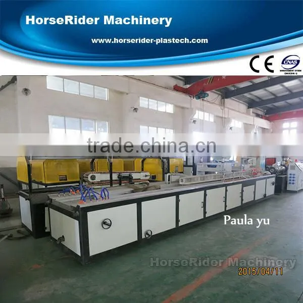 pvc plastic profile/wpc profile machine/pvc window and door profile extrusion machine