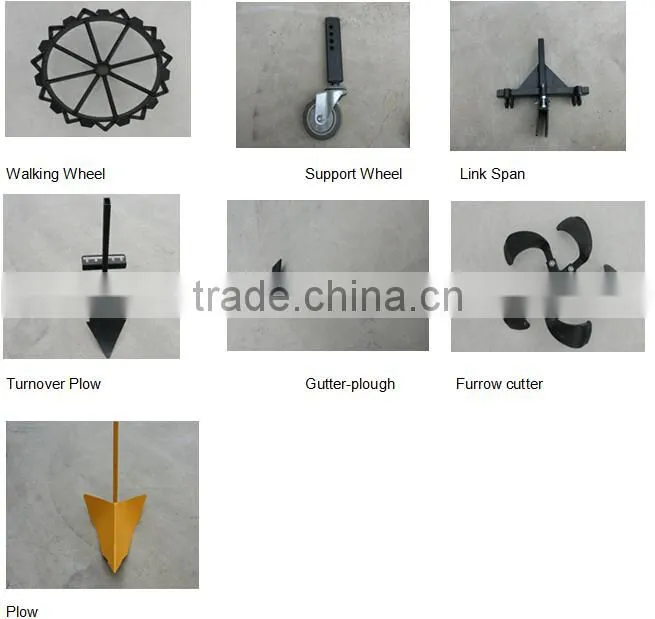 Diesel & Gasoline Soil Tiller/Garden Cultivator Type and EPA,CE,EMC Certification 2015 new design