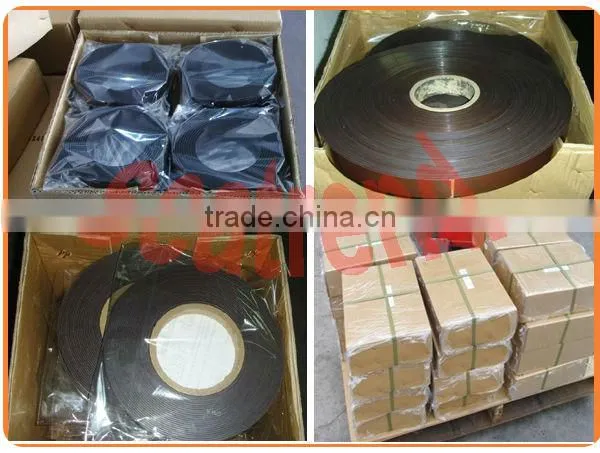 2016 New Promotion customized flexible soft rubber magnet strip