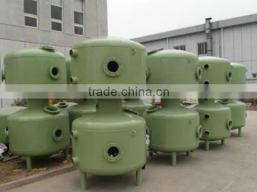 Automatic backwash cleaning Quartz Sand Filter for industry