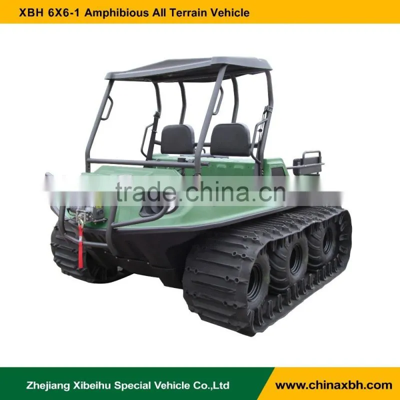 XBH 6x6 6 wheeler 600cc amphibious atv
