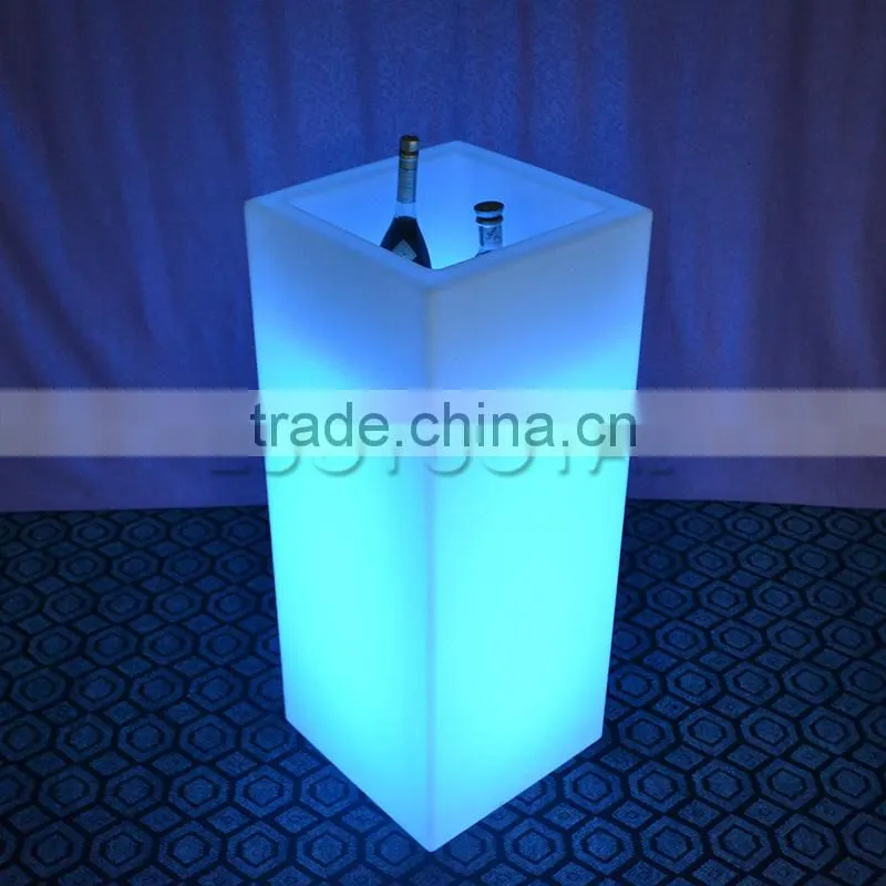 High quality PE LED Light Ice Bucket/beer bucket LTT-SF15