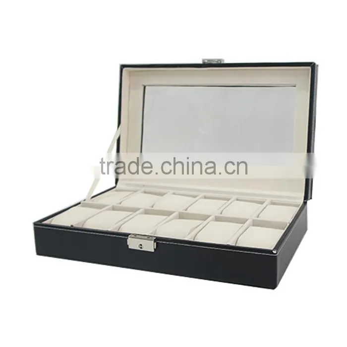 10 Grid Watches Display Storage Box Case Jewelry Fashion
