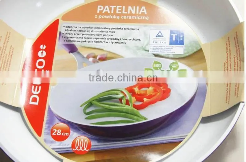 Ceramic Coated frying pan stocklot