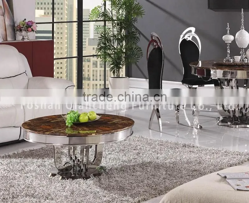fashionable round coffee table living room furniture