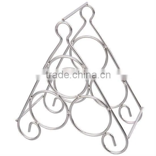 champagne wine bottle holder for 3 bottles