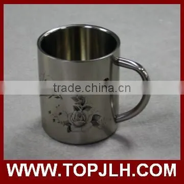 Custom logo printed Blank Stainless Steel 11oz Mug