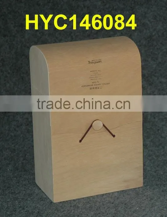 unfinished cheap wooden cylinder box wholesale