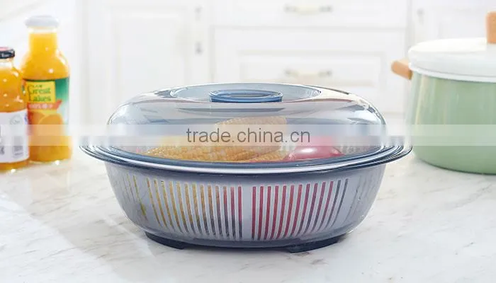 plastic oval kitchen accessories sink draining basket