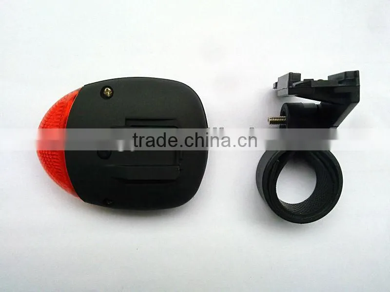 5 LED Solar energy rechargeable Bicycle tail light