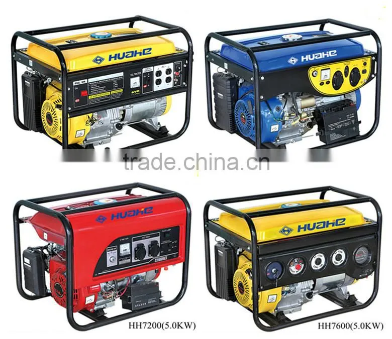 huahe 5KW, 13HP Electric Gasoline Generator