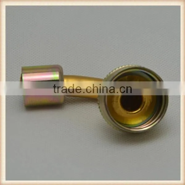Washing machine gooseneck connector