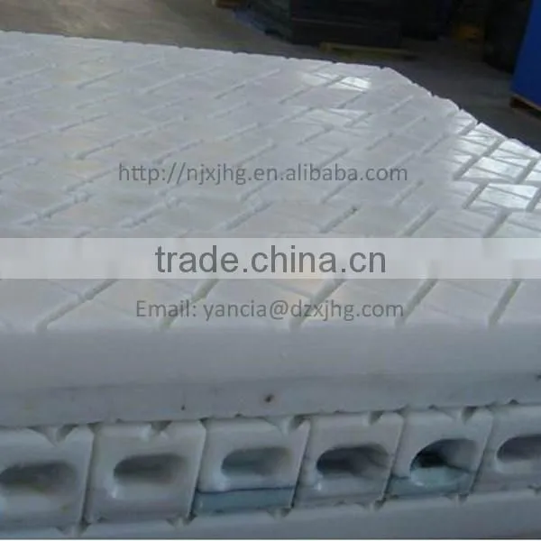 Custom wear resistant Plastic uhmwpe parts linear guide rail