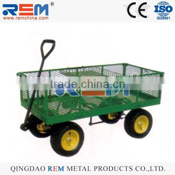 TOOL CART TC1840 GARDEN TOOLS FOUR13X5.00-6 PNEUMATIC WHEEL METAL PAN