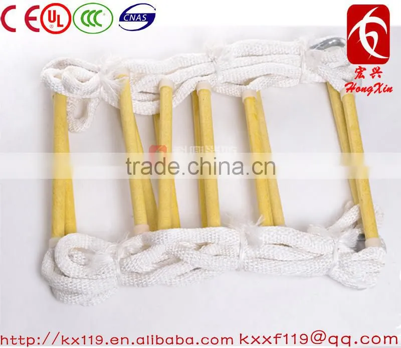 New Product High strength lifesaving equipment steel wire lightweight extension ladder