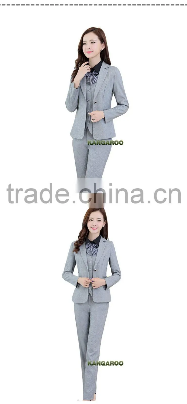 Models For Company Office Uniform Blouses Design For Ladies