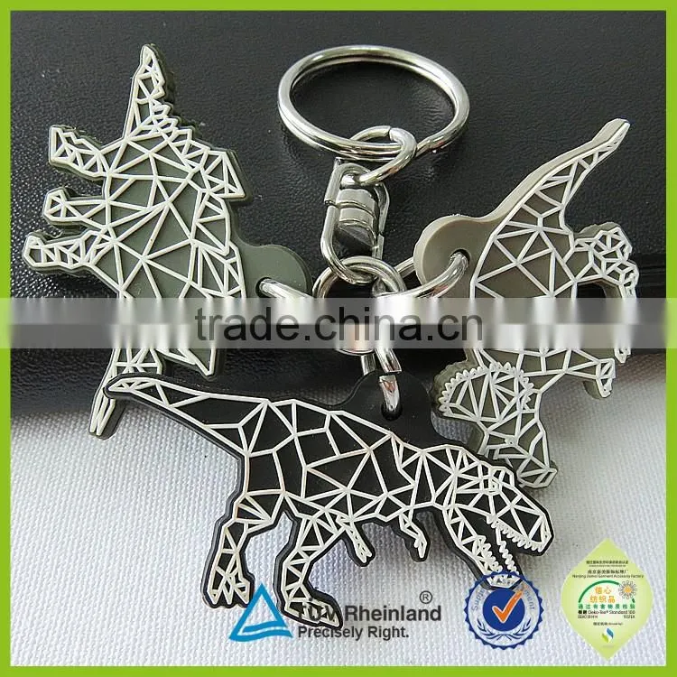 Sales promotion gift custom foaming rubber keyring