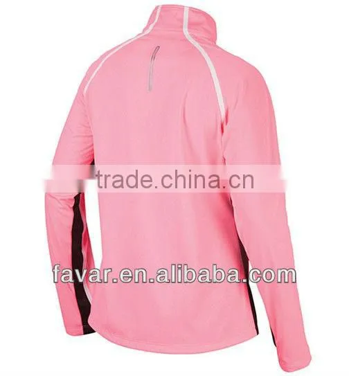 Outdoor waterproof ladies pink hooded softshell jacket