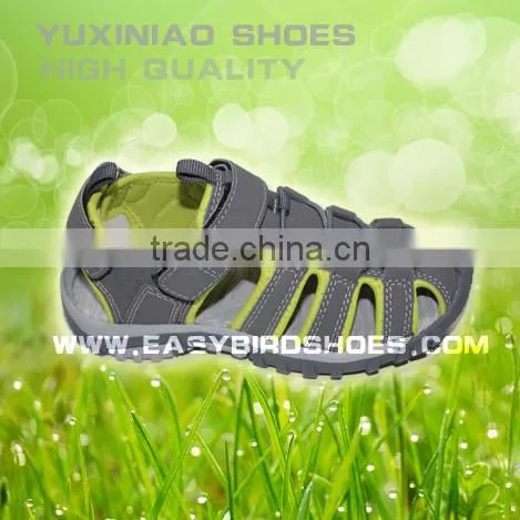 outdoor boys summer sandals beach shoes kids, rubber leather shoes slippers for adults