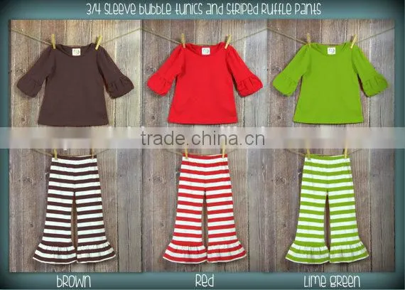 2015 children christmas pajamas kids christmas boutique green stripe boy christmas pajamas