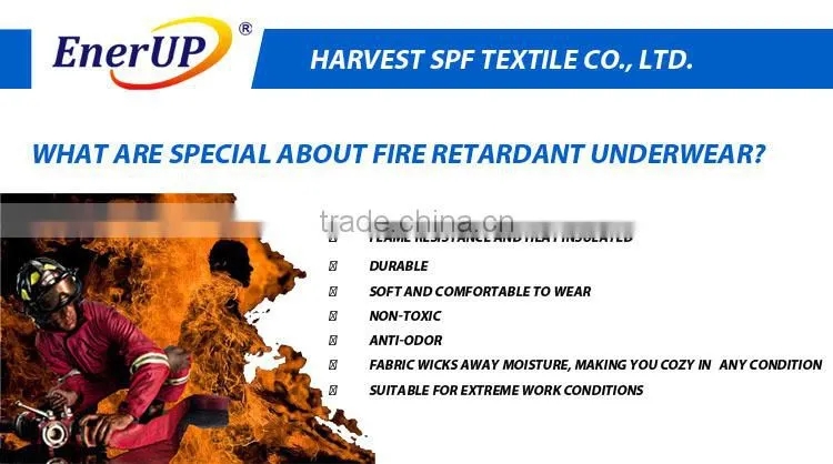 wholesale alibaba Fire Retardant safety workwear Underwear