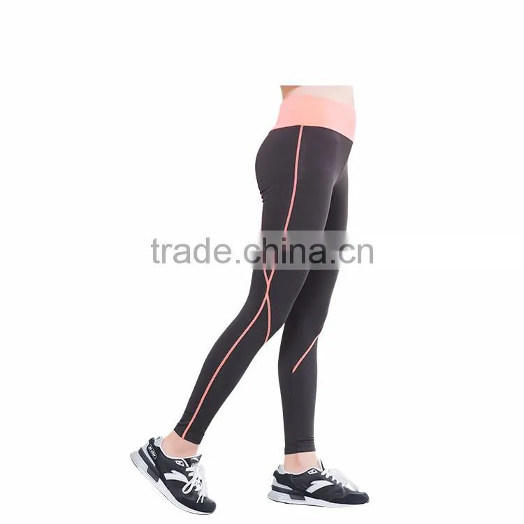 Hot Sale Yoga Fitness Activewear Blank Breathable Leggings For Girls