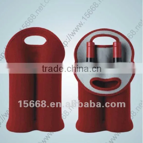 GR-B0195 high quality cheap price neoprene wine bag