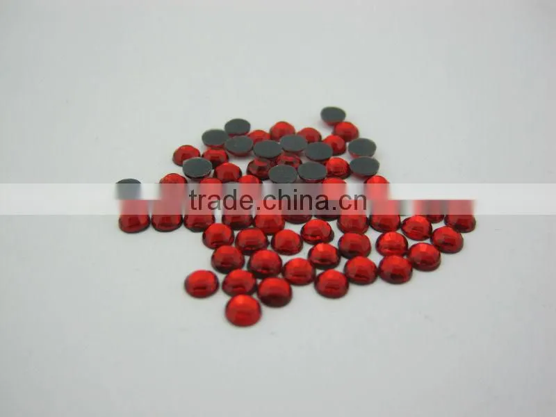 colorful high quality SS6 SS10 SS16 SS20 hot fix rhinestone
