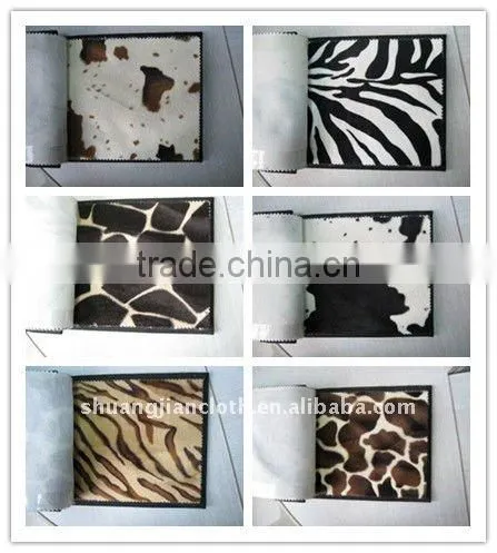 100%Polyester Printed Velour Fabric