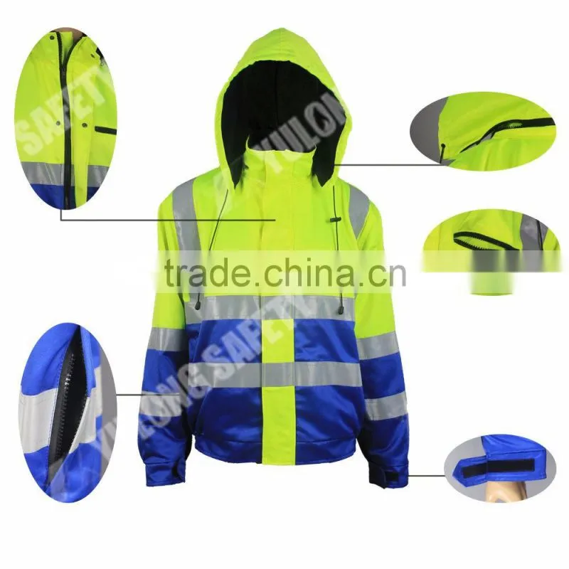 HRC2 Hi-visibility Fire Proof Rain Jackets For Sale