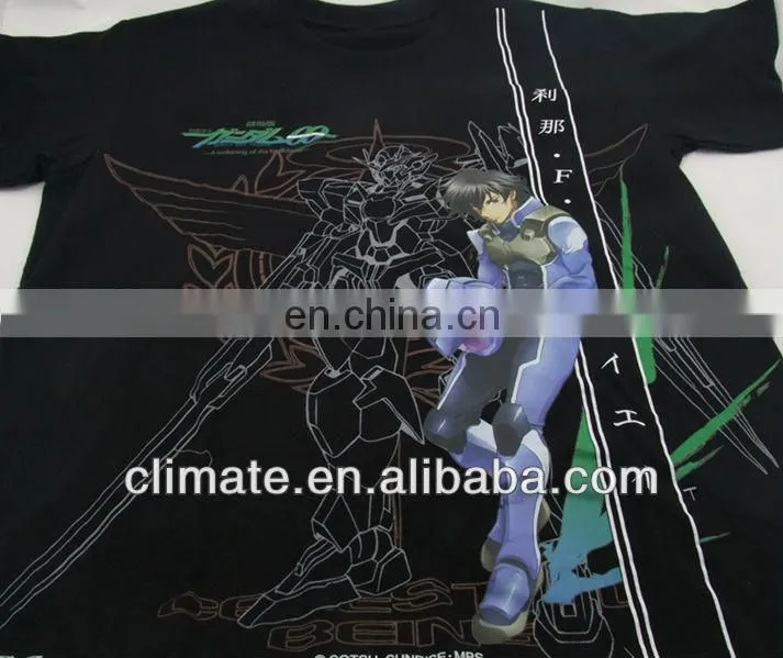T-shirts with plastisol & offset printing