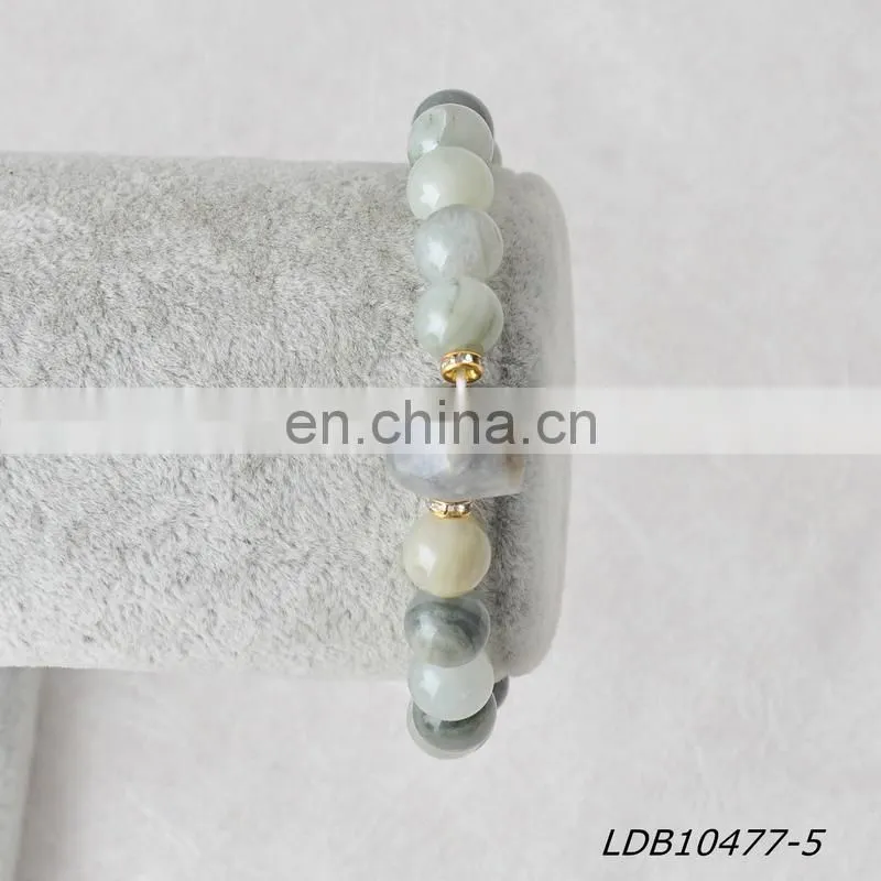 Elastic Stretch Semi-precious Stone Bracelets