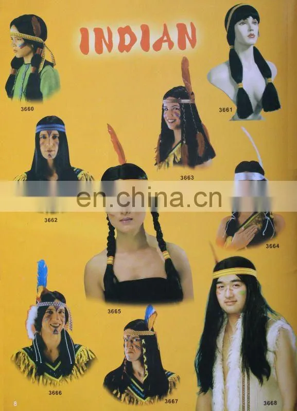 Indian wigs
