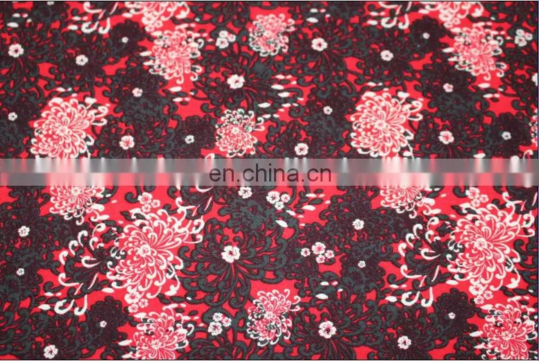 Peony dress fabric 100% cotton sateen