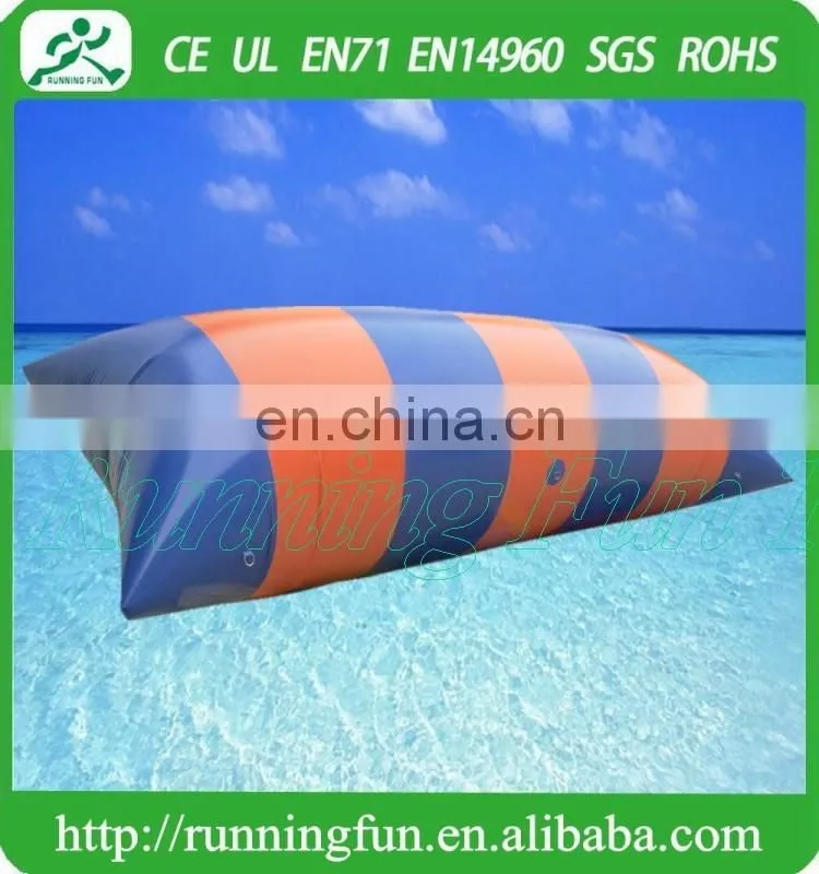 Inflatable water blob, inflatable water catapult blob
