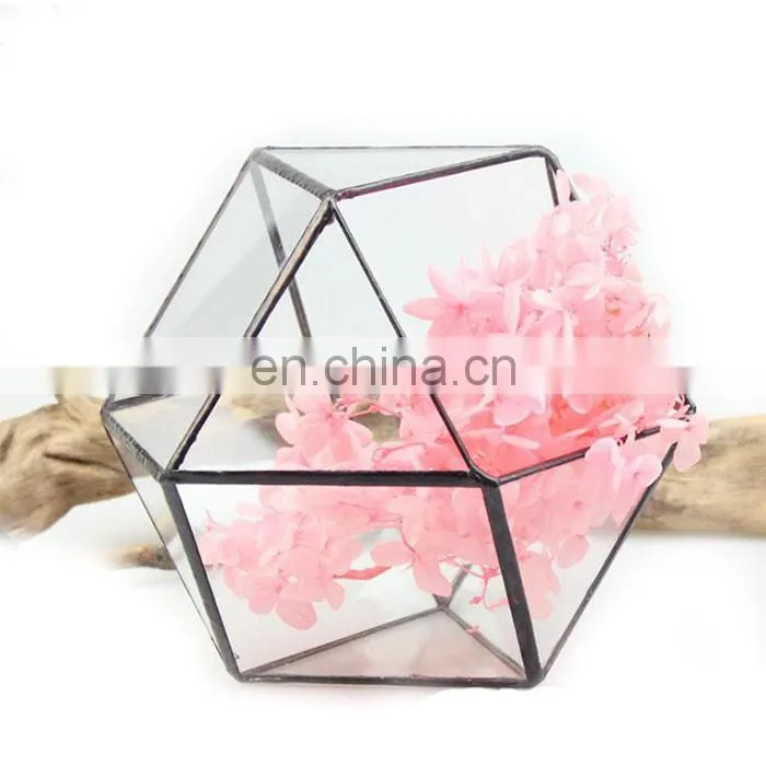 terrarium geometric glass terrarium wholesale Lead-free