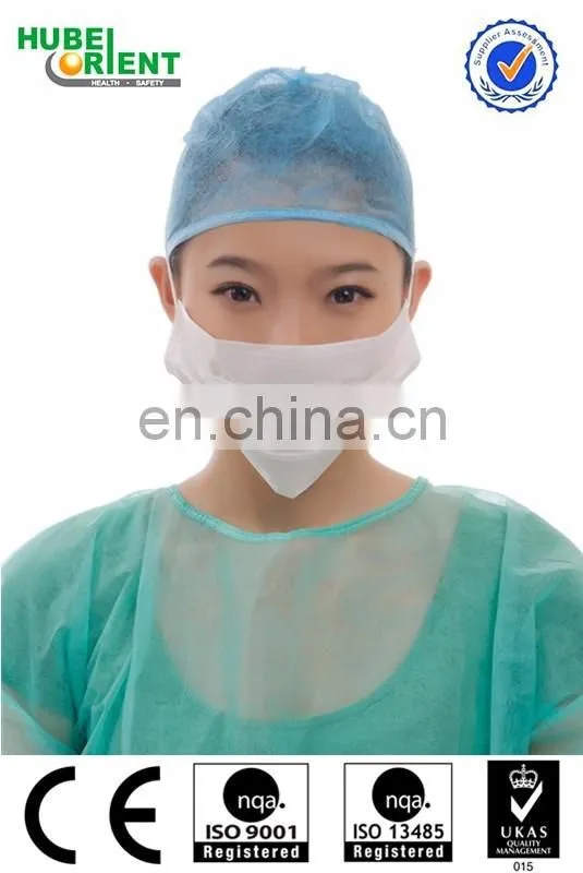 Disposable anti static face mask with earloops