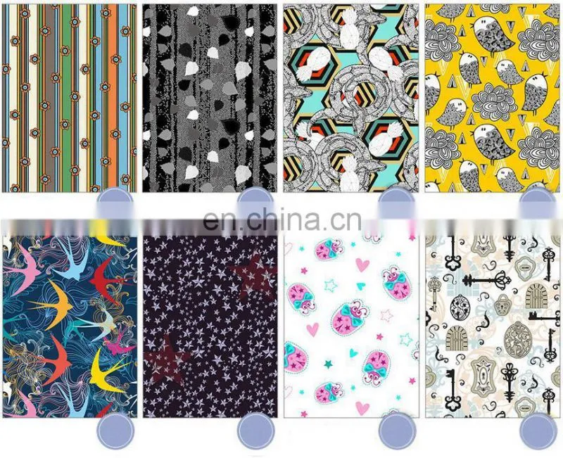 fabric polyester wholesale dress georgette digital tropical print fabric