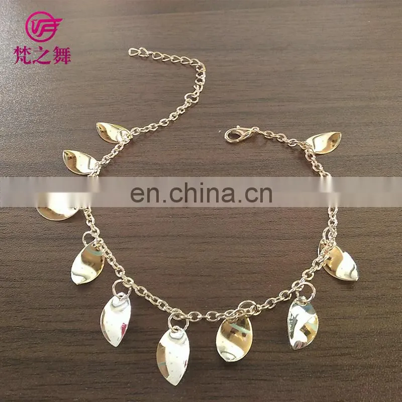 Wholesale turkish belly dance anklet chain jewelry accessories P-9047#