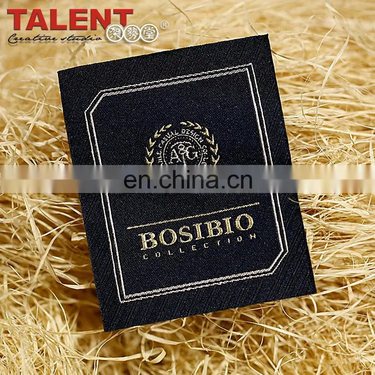 High Quality Custom Logo sew on name labels for clothing with good price