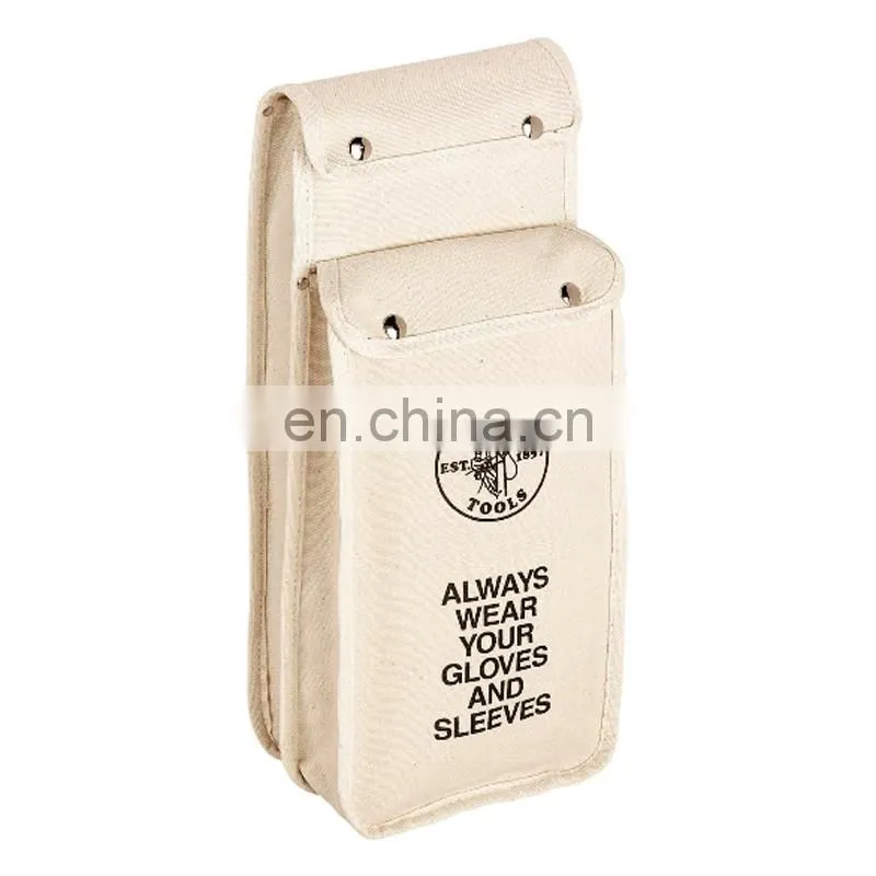 advertisement custom made canvas charger pouch for iphone