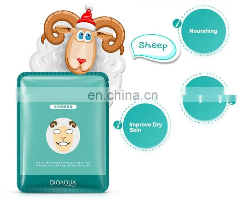 Animal Face Mask/Control Hydrating animal face mask/ Nourish Facial Mask