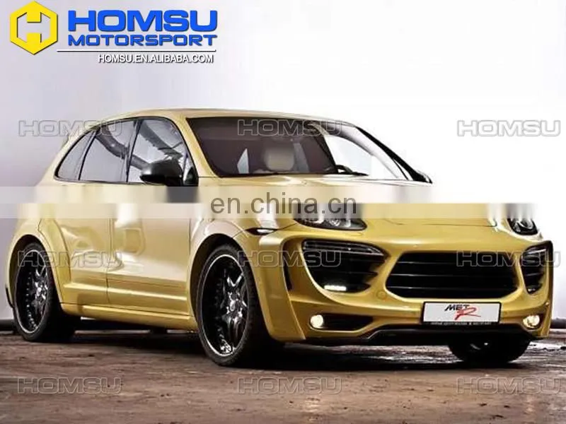 perfect fitment auto facelift fiber glass material MER-T body kit for cayenne 958 2011-2014