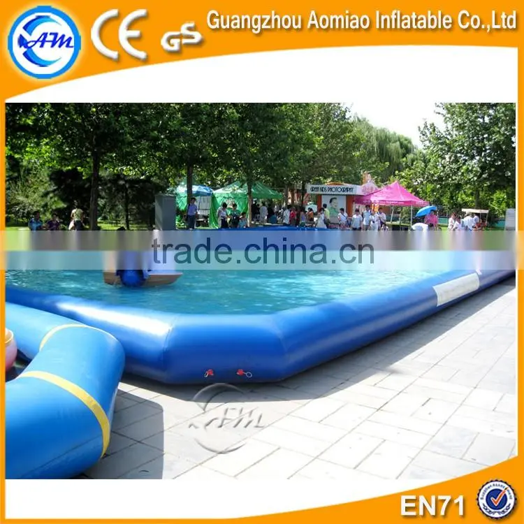 PVC large inflatable pool, floating inflatable boat swimming pool