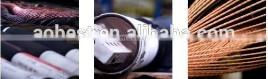 large size copper water cooled cable 1600sqmm