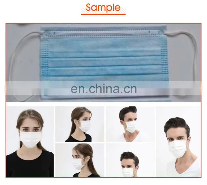 China Low cost Disposable Surgical Face Masks Making Machine /Medical Masks Machine for Sale