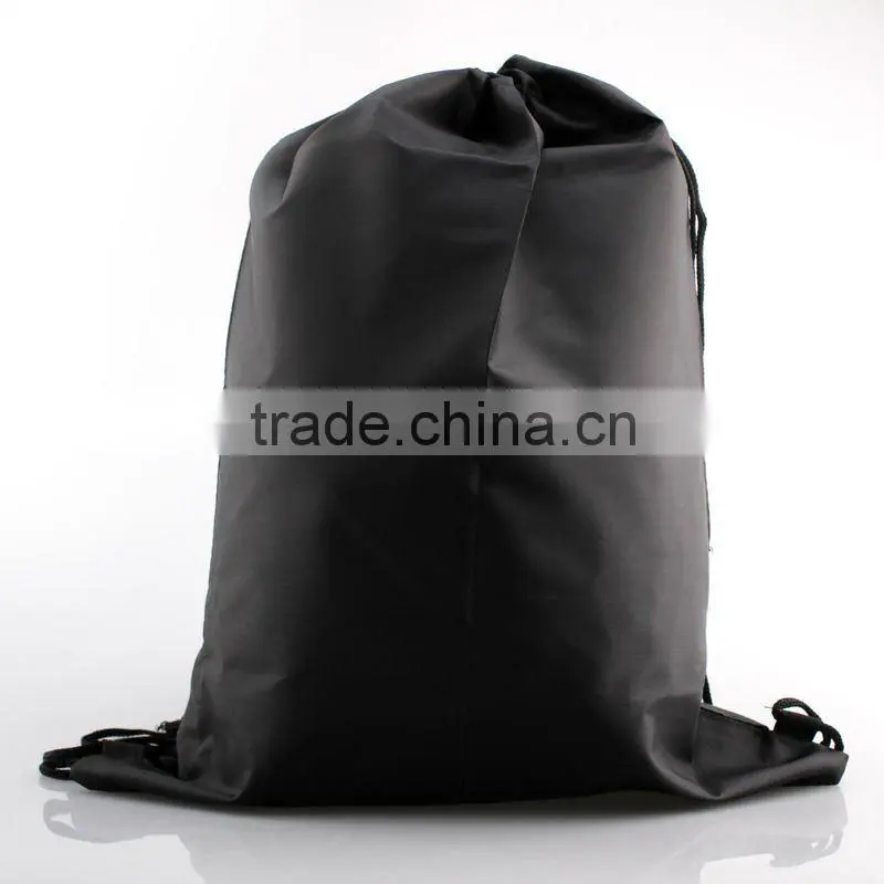 Promotional waterproof nylon drawstring backpack