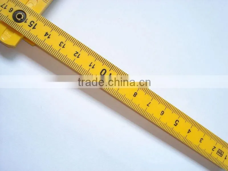 Folding ruler Plastic Uni ruler for promotional item
